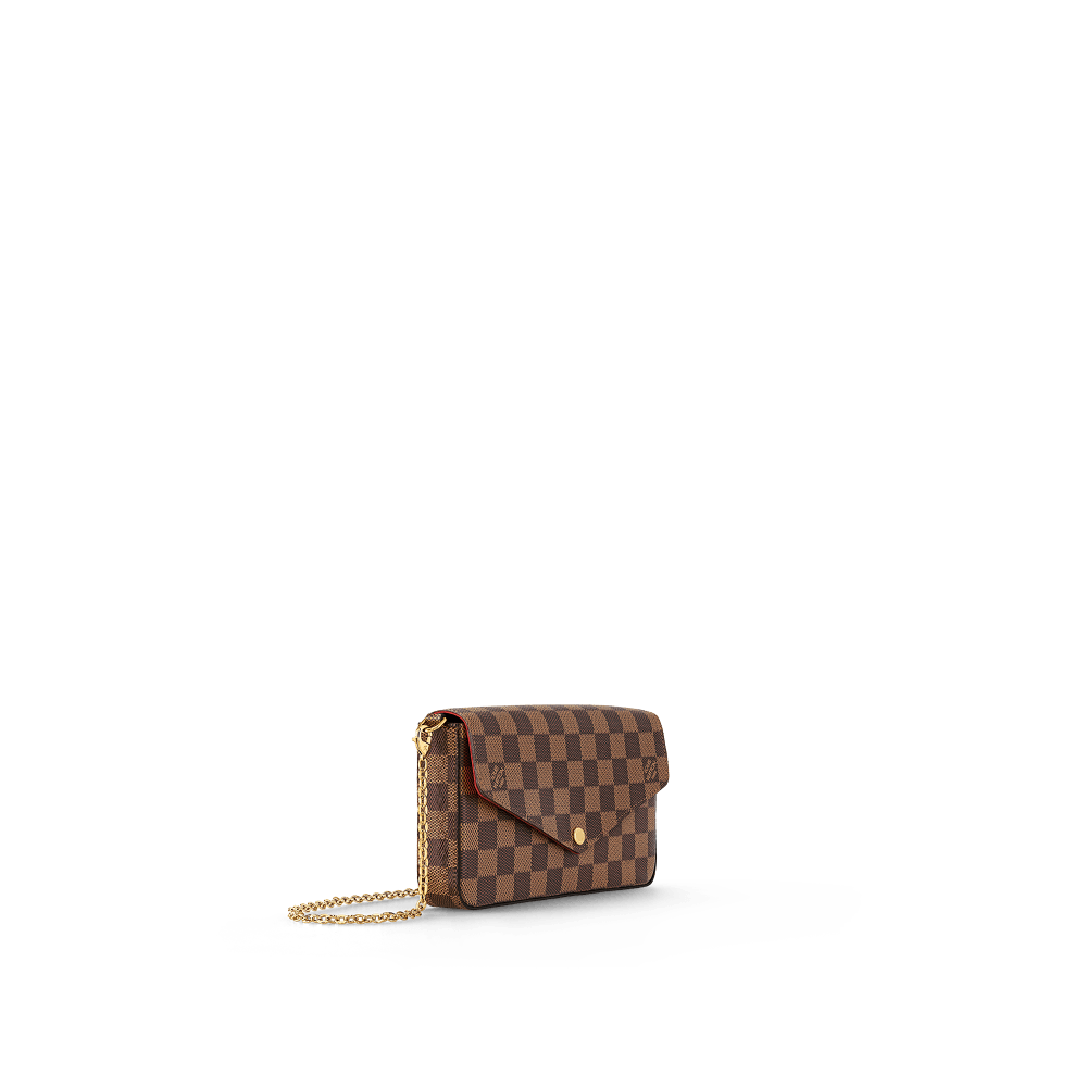 Félicie Pochette Damier Ebène Canvas N40492