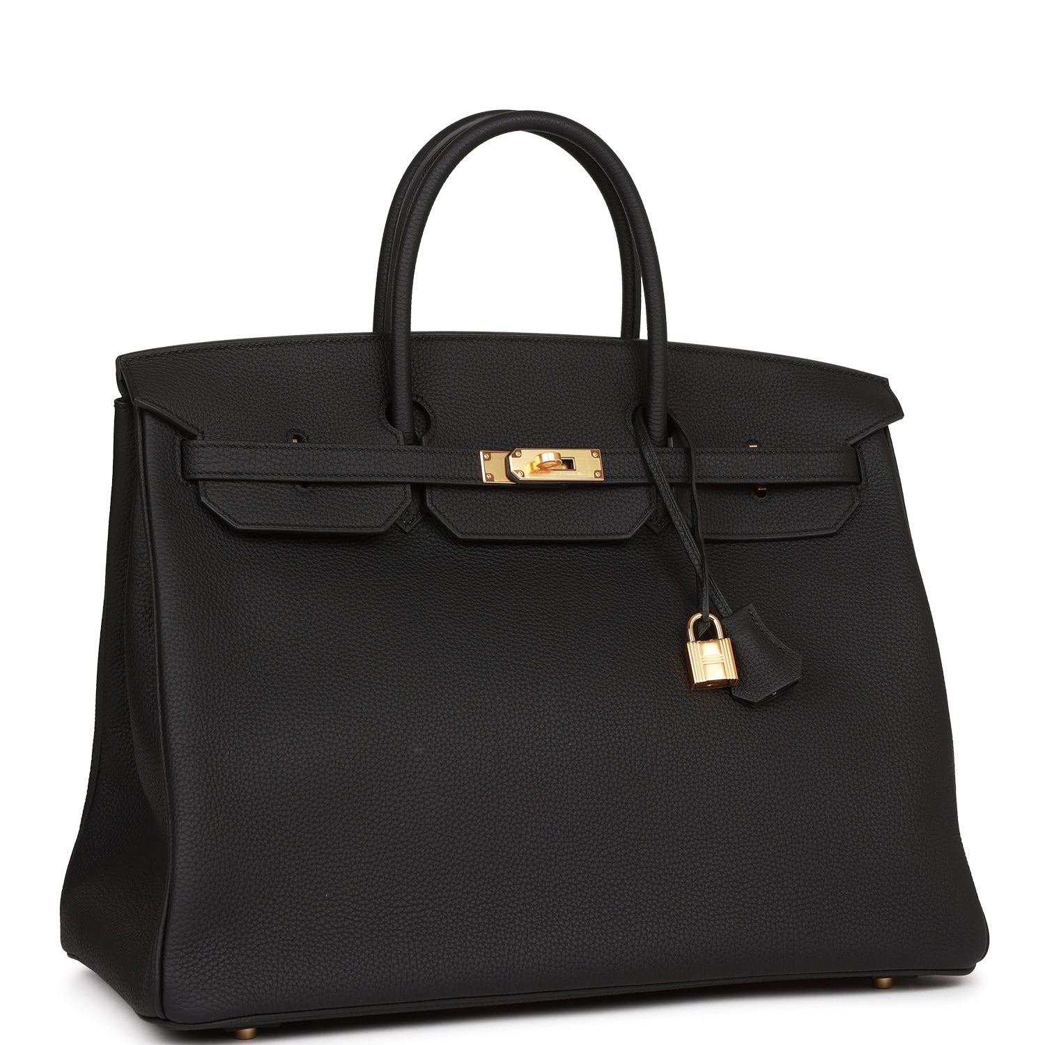Hermes Birkin 40 Black Togo Gold Hardware 43067489