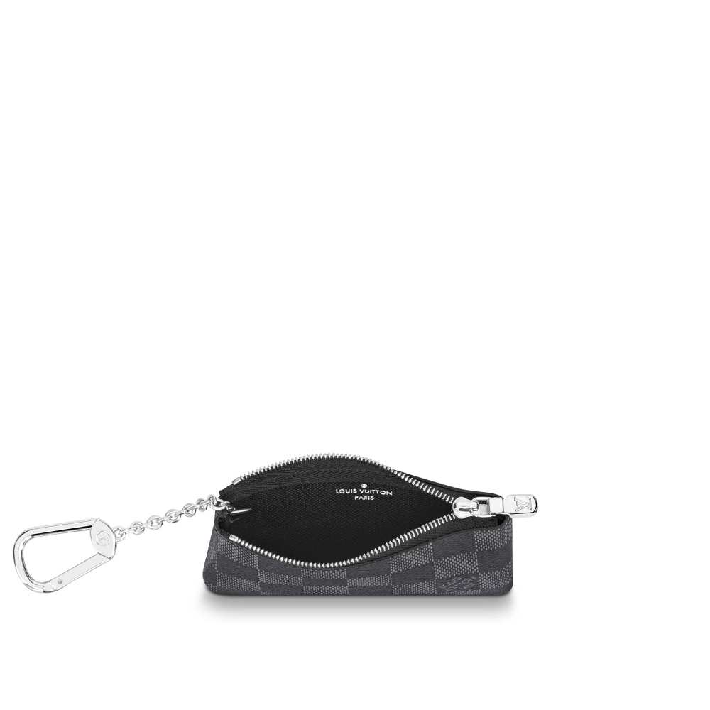 Pochette Cle Damier Graphite Canvas N60155