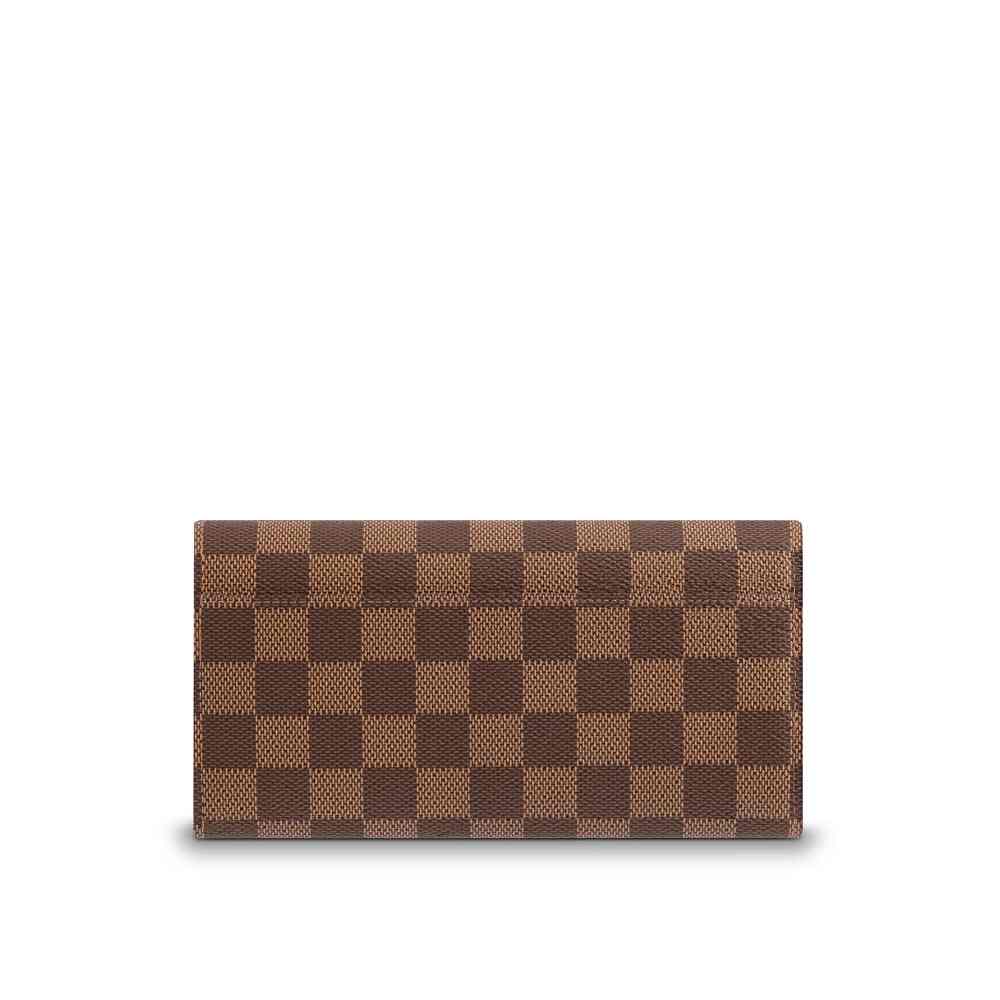 Sarah Wallet Damier Ebène Canvas N63209