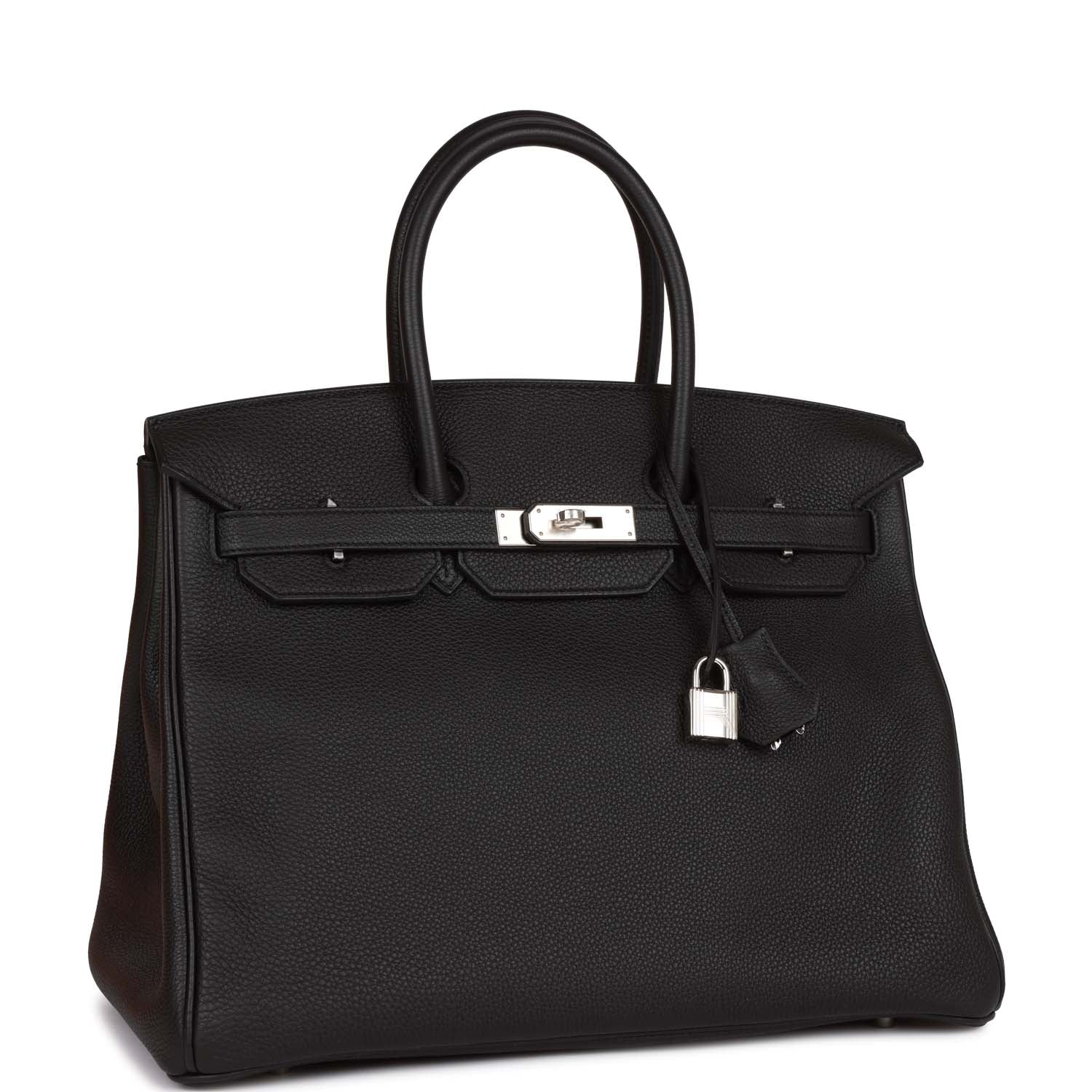 Hermes Birkin 35 Black Togo Palladium Hardware 1099096