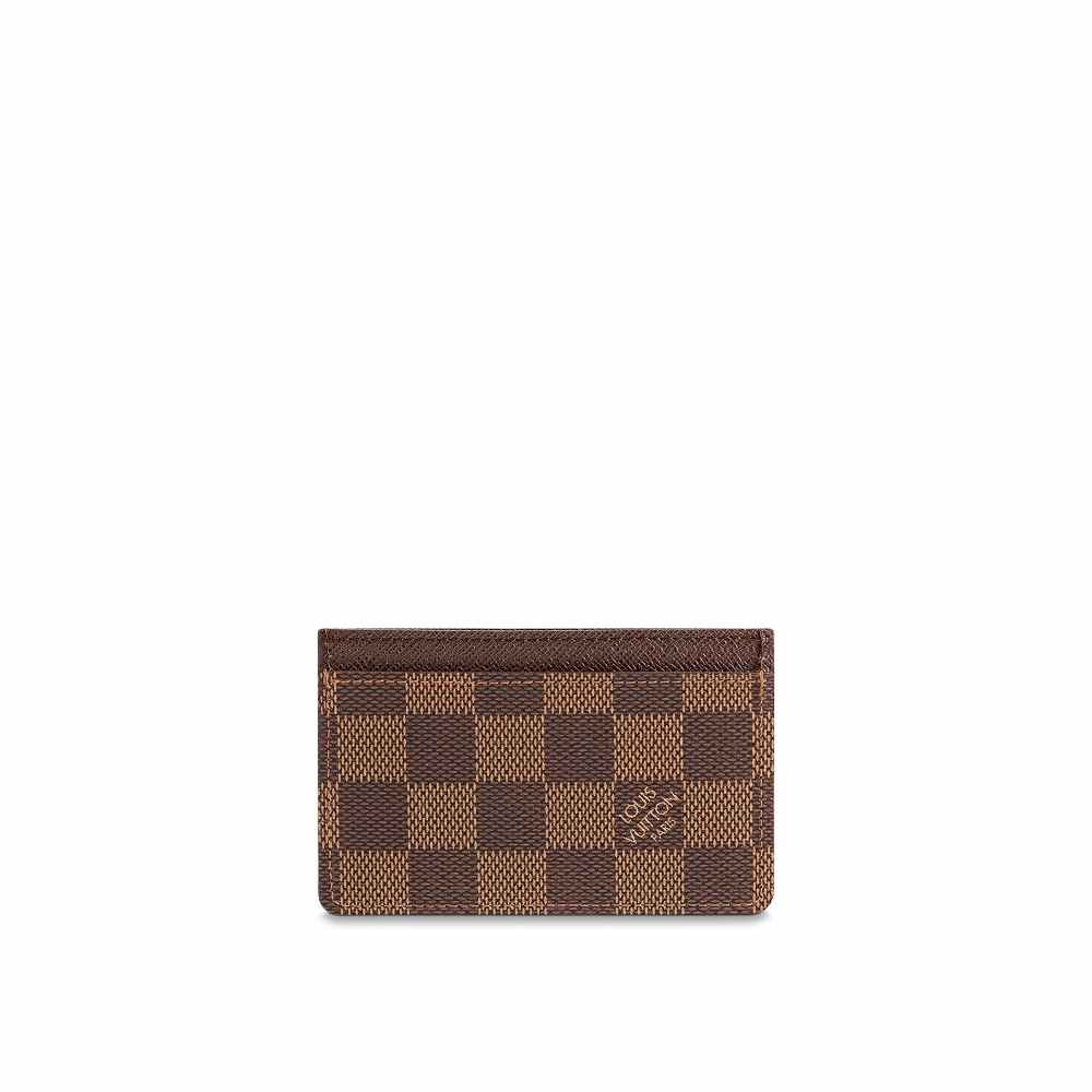 Card Holder Damier Ebène Canvas N61722