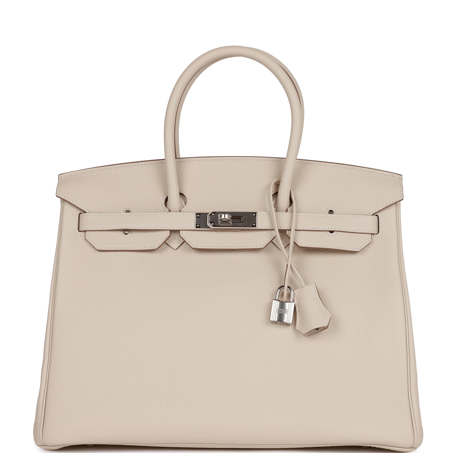 Hermes Birkin 35 Craie Togo Palladium Hardware 1454203