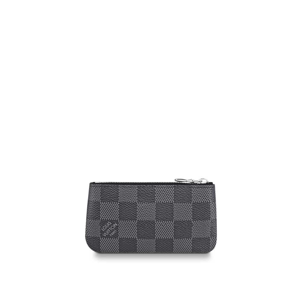 Pochette Cle Damier Graphite Canvas N60155