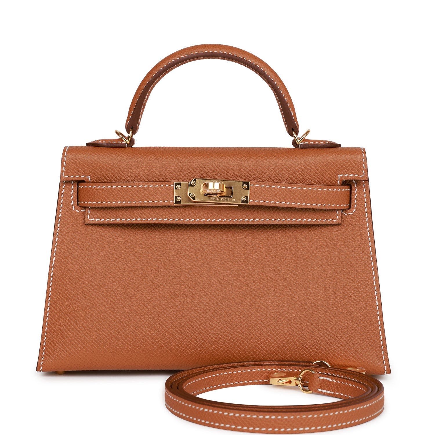 Hermes Kelly Sellier 20 Gold Epsom Gold Hardware 1439336