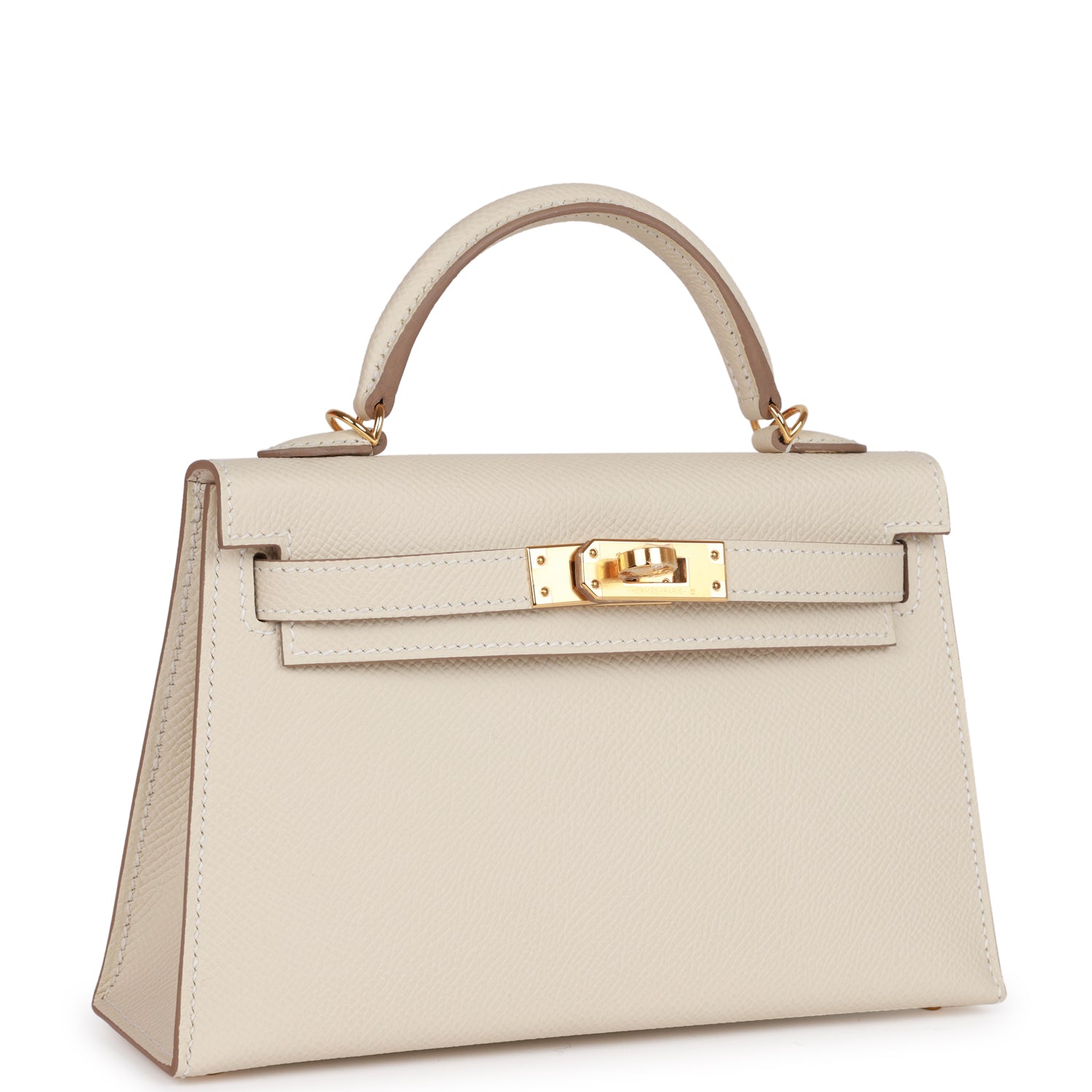 Hermes Kelly Sellier 20 Craie Epsom Gold Hardware 1443729