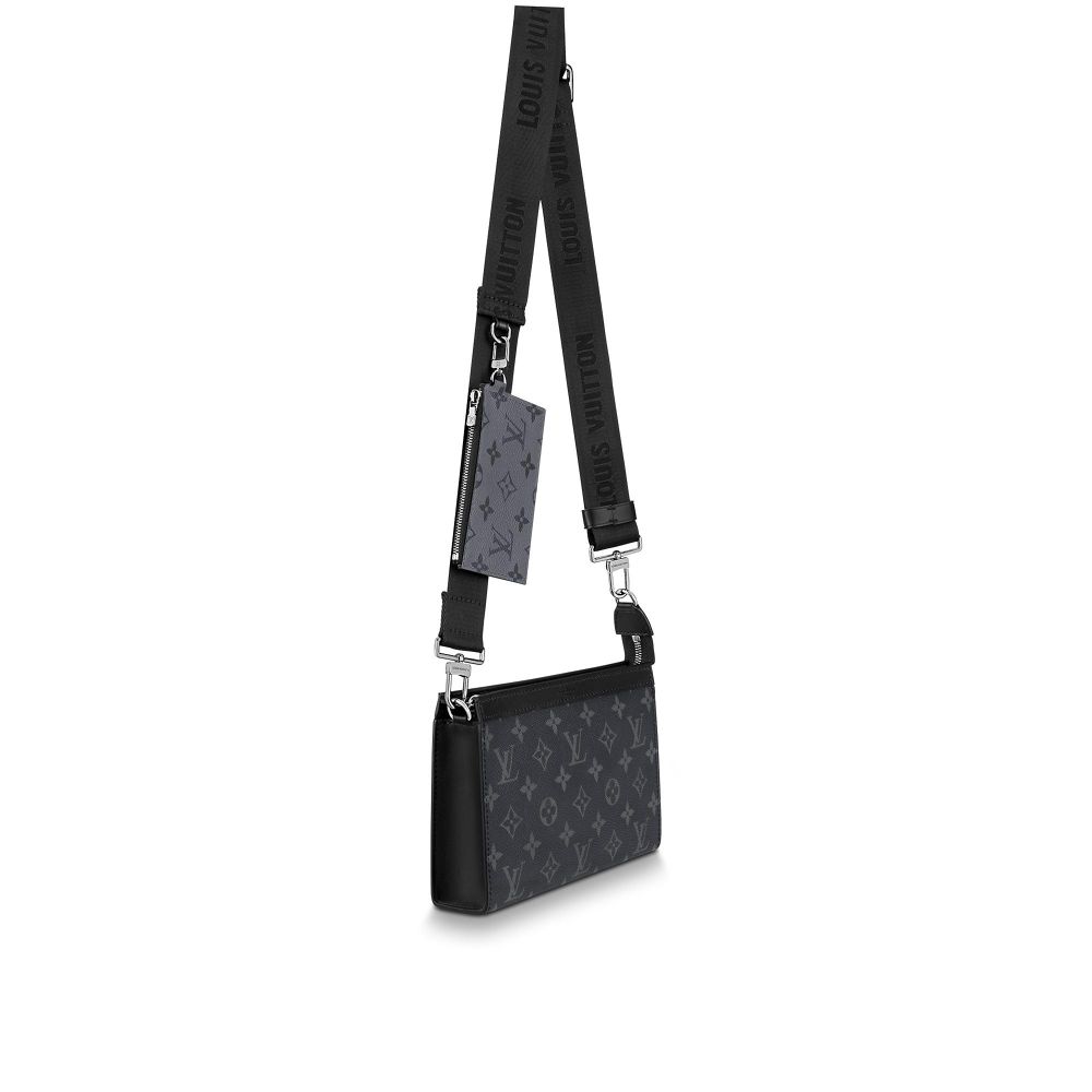 Gaston Wearable Wallet Monogram Eclipse Canvas M81124