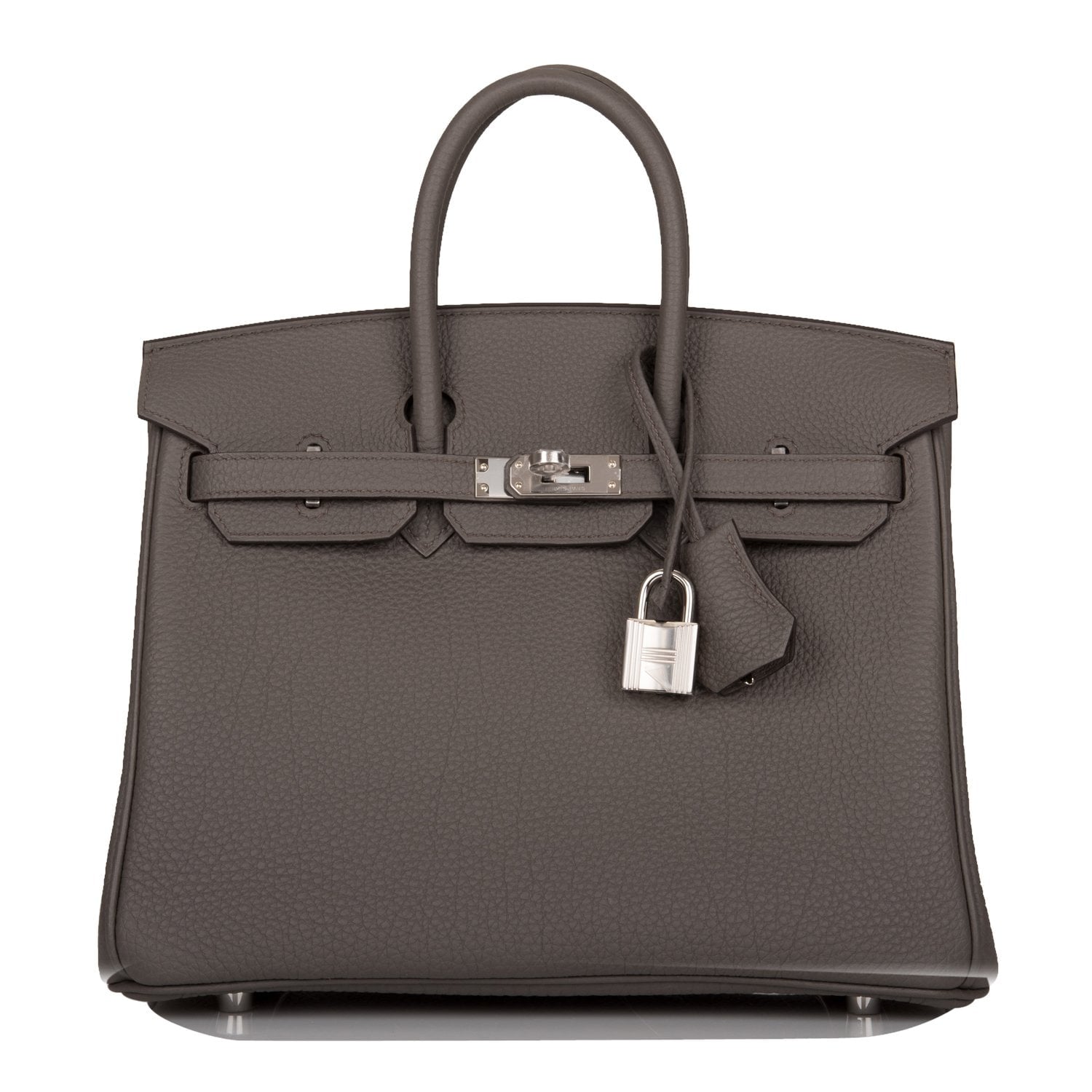 Hermes Birkin 25 Etain Togo Palladium Hardware 1406990