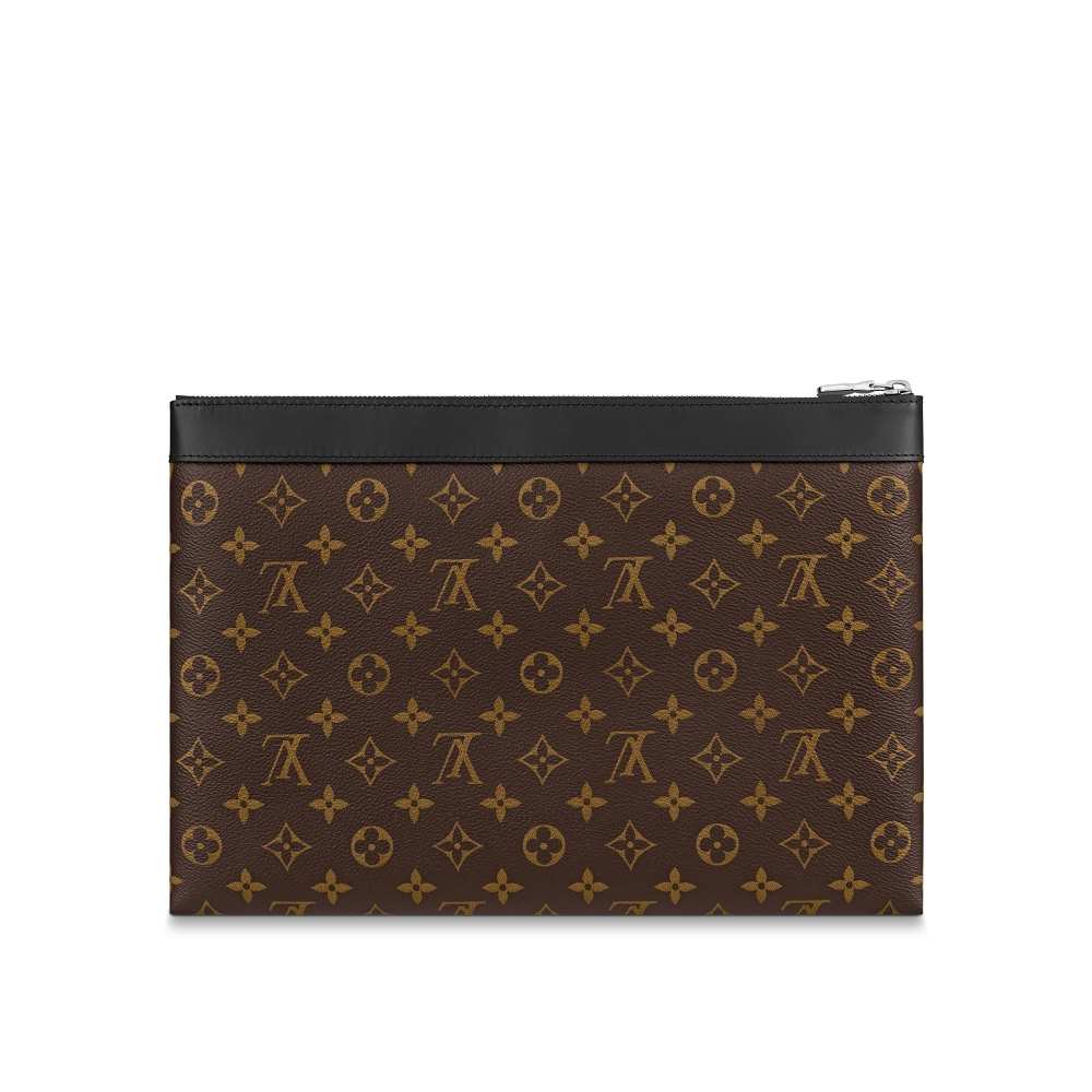 Discovery Pochette GM Monogram Macassar Canvas M69411