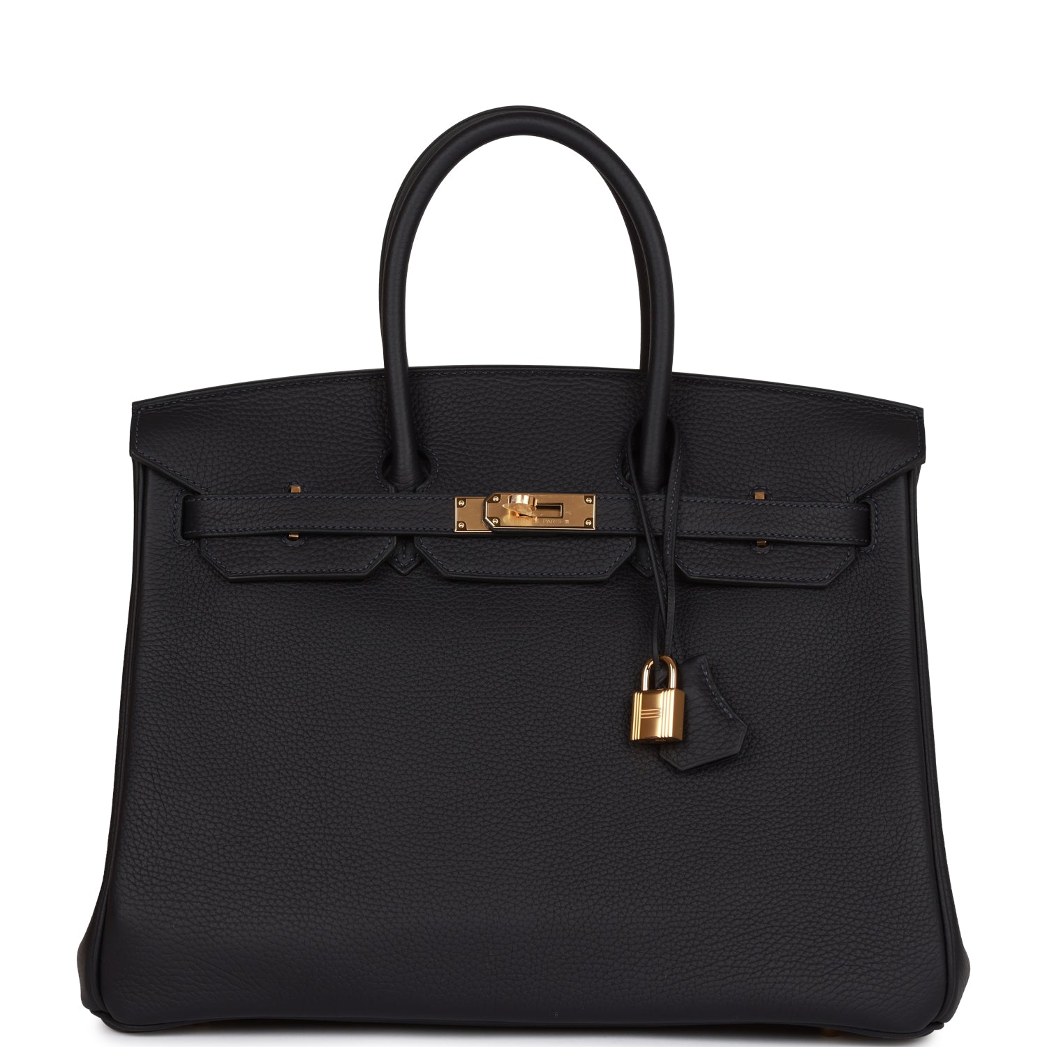 Hermes Birkin 35 Caban Clemence Gold Hardware 758863