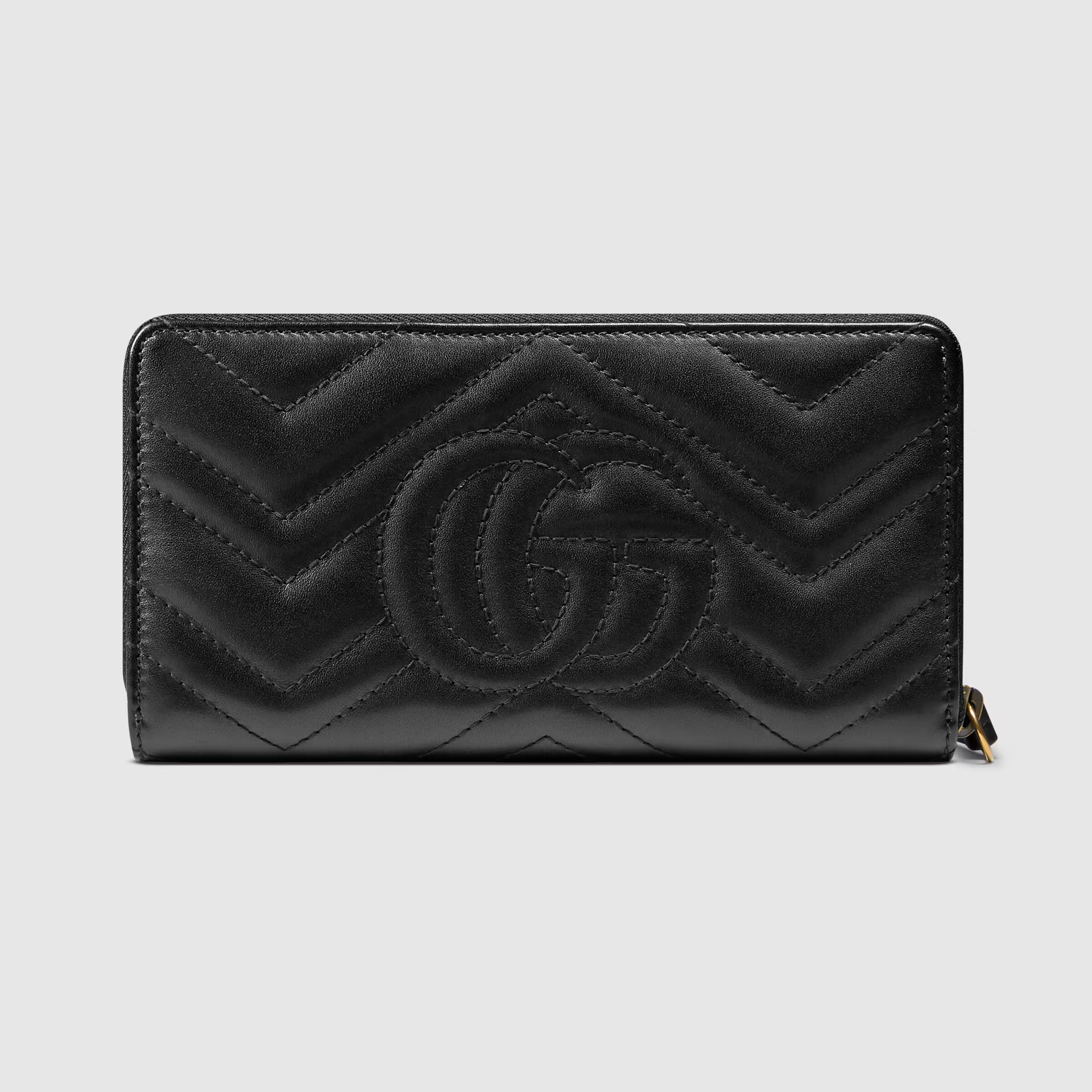 GG Marmont zip around wallet 443123