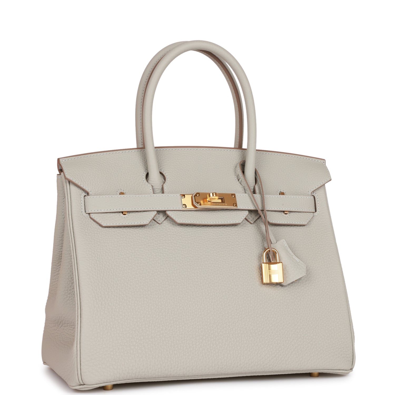 Hermes Birkin 30 Gris Perle Togo Gold Hardware 1365564
