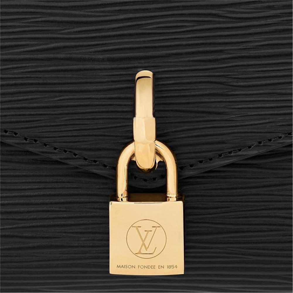 Padlock On Strap Epi Leather M80673