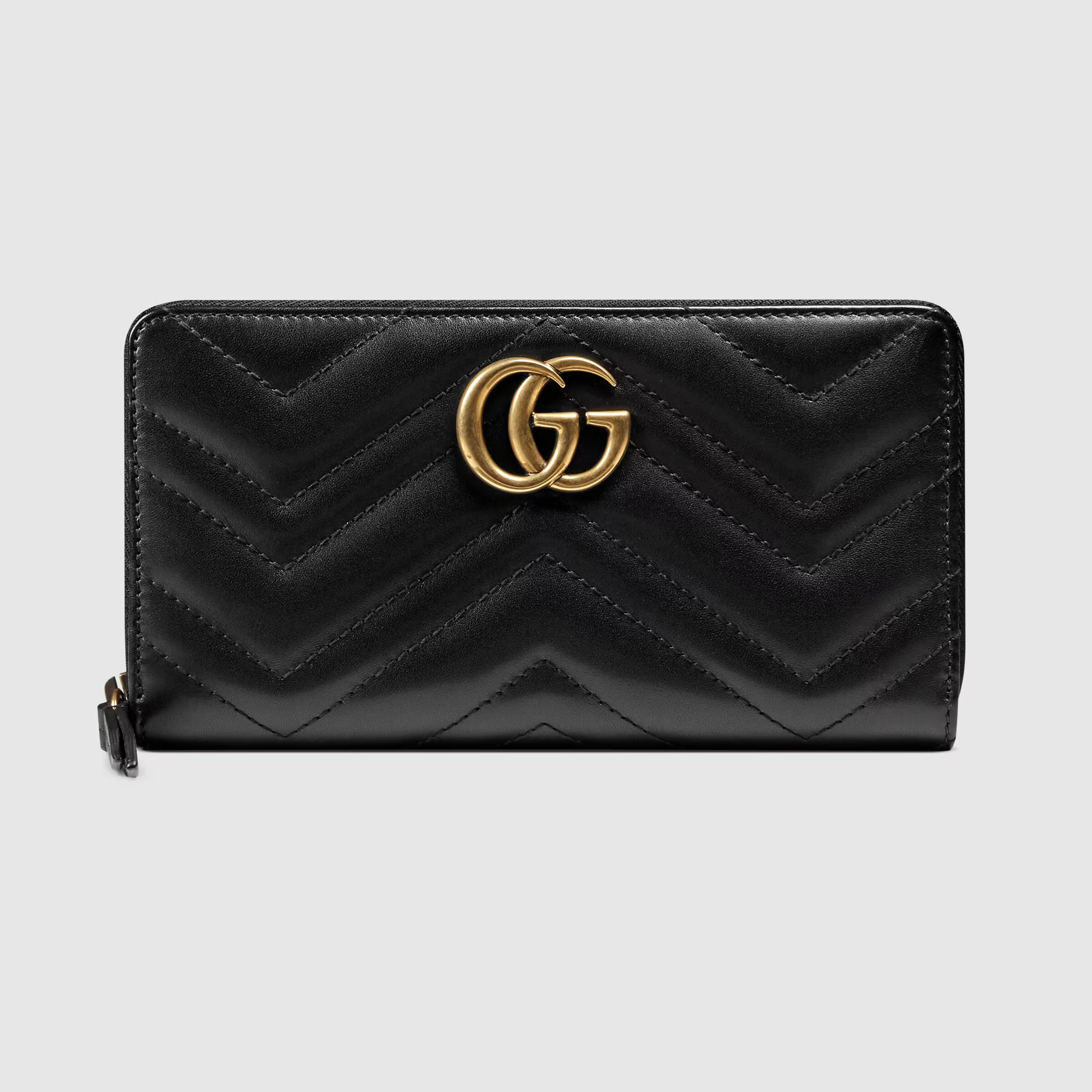 GG Marmont zip around wallet 443123