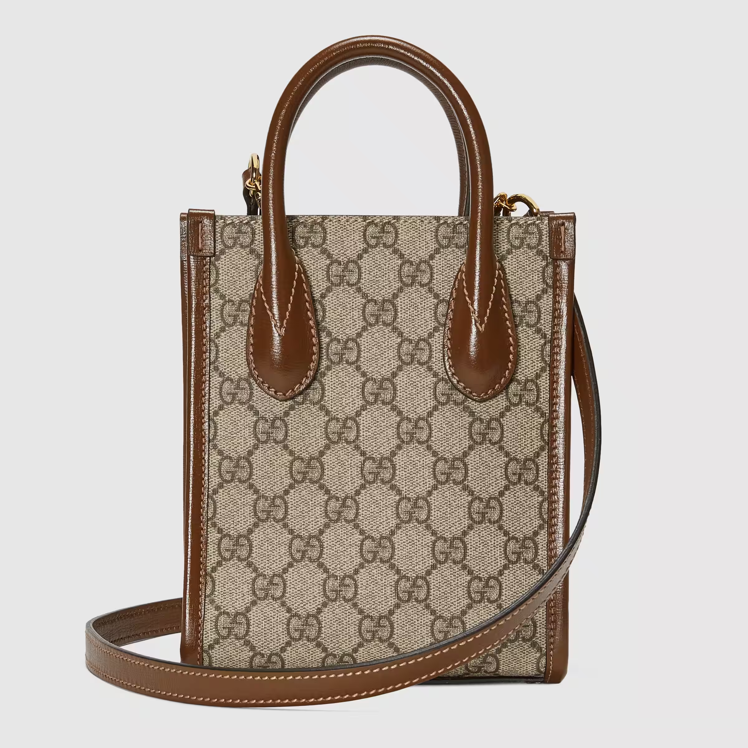 Mini tote bag with Interlocking G 671623