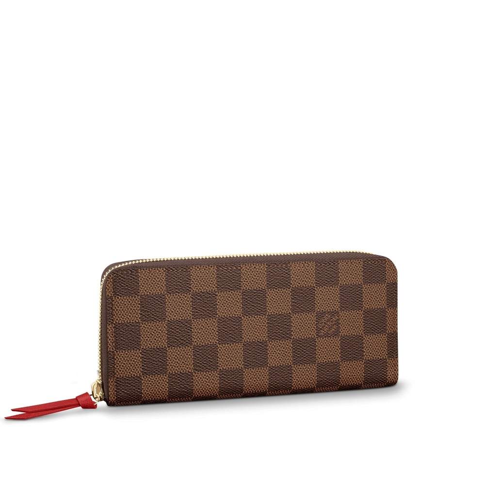 Clémence Wallet Damier Ebène Canvas N60534