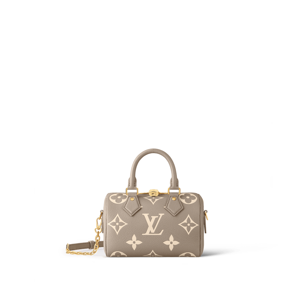 Speedy Bandoulière 20 Bicolour Monogram Empreinte Leather M46575