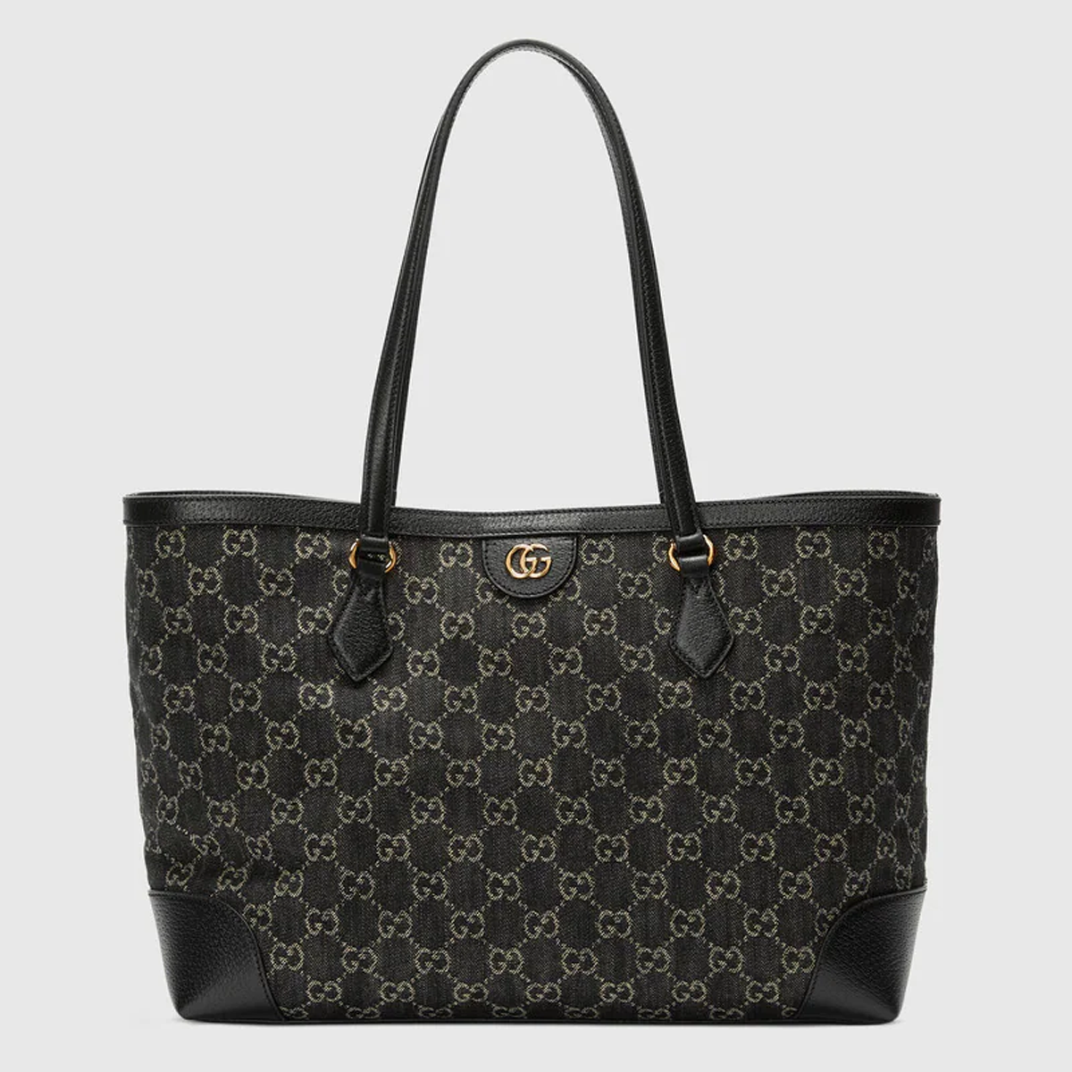 Gucci medium tote with Web 631685