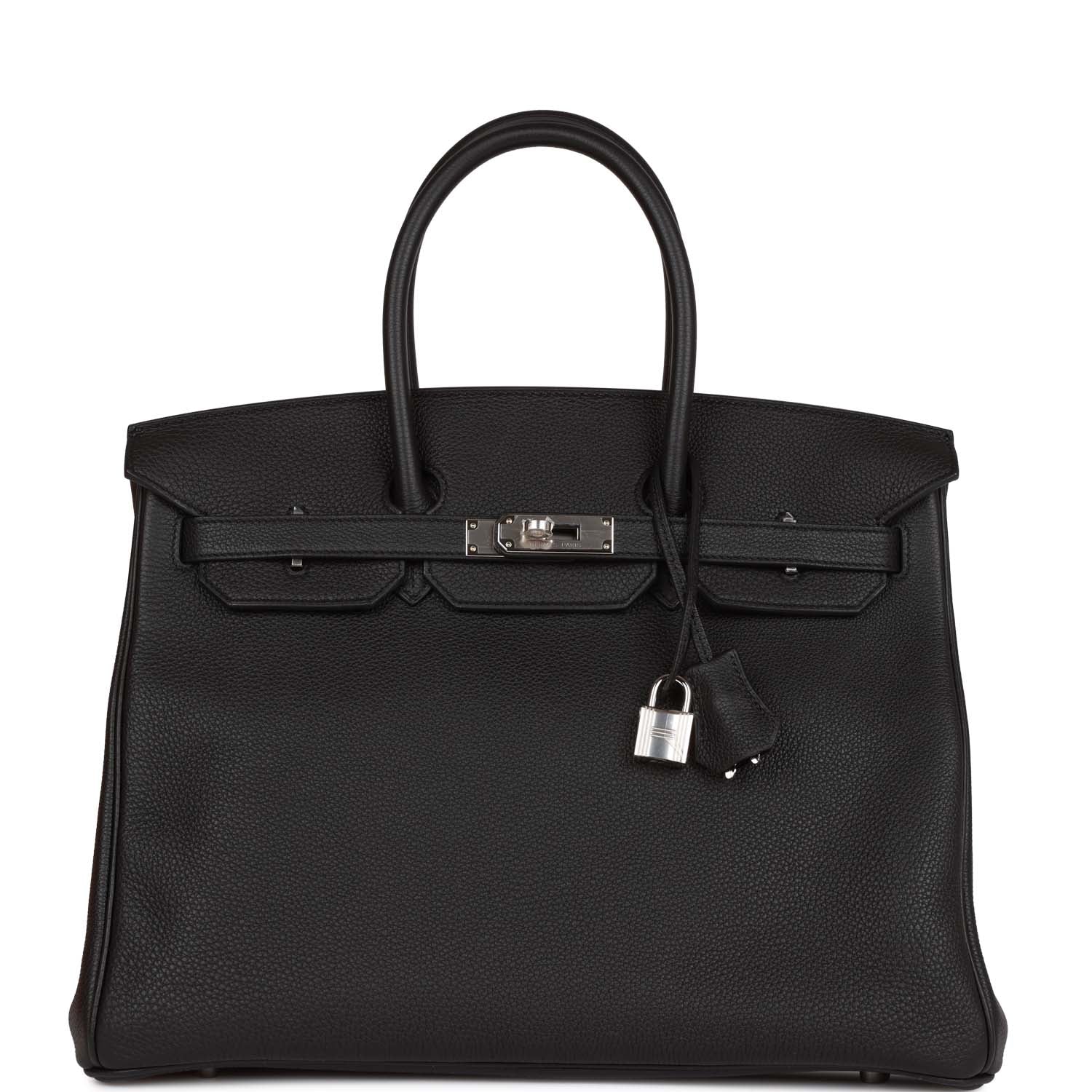 Hermes Birkin 35 Black Togo Palladium Hardware 1099096