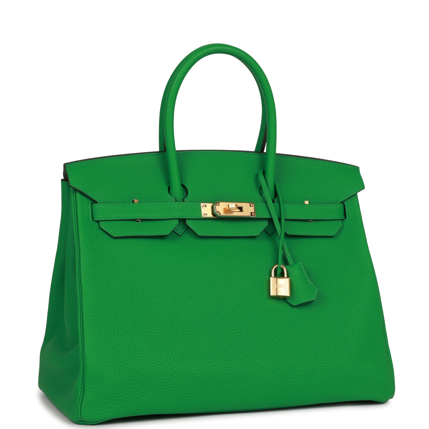 Hermes Birkin 35 Bamboo Togo Gold Hardware 38061