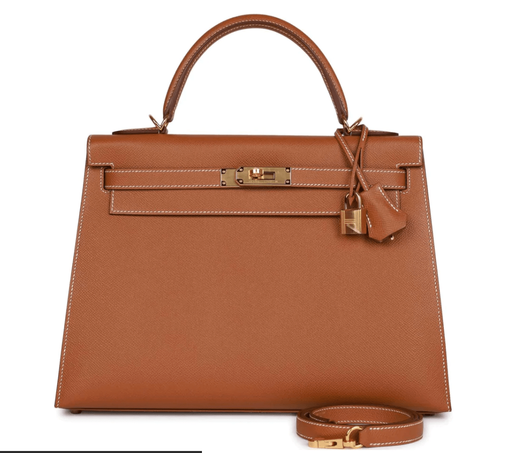 Hermes Kelly Sellier 28 Gold Epsom Gold Hardware 138858