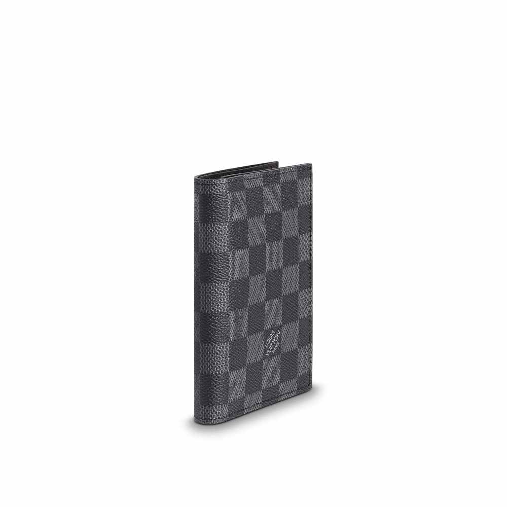 Passport Cover Damier Graphite Canvas N60368
