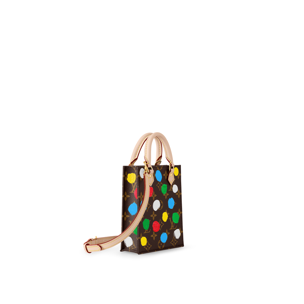 LV x YK Petit Sac Plat Monogram Canvas M81867