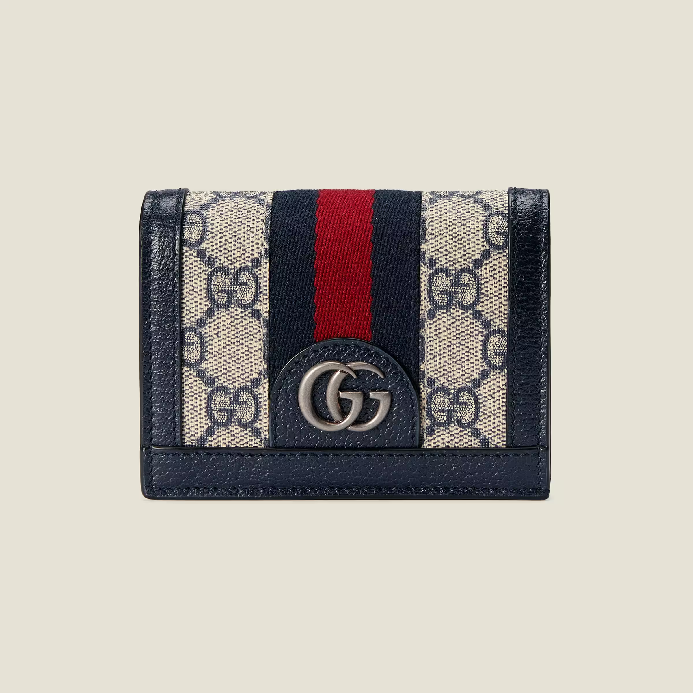 Ophidia GG card case wallet 523155