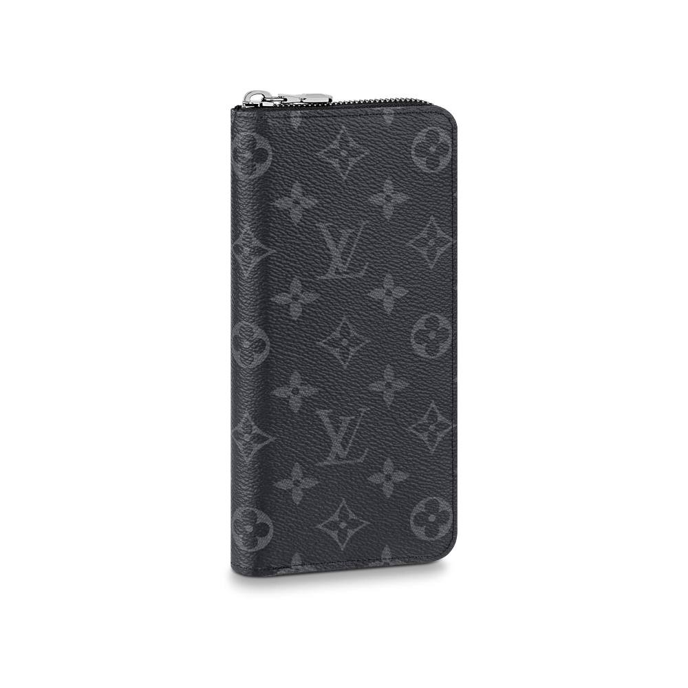 Zippy Wallet Vertical Monogram Eclipse Canvas M62295