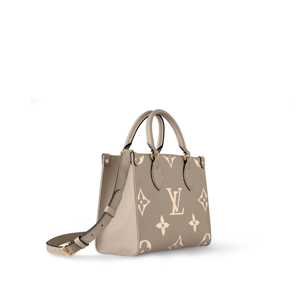 Onthego PM Bicolour Monogram Empreinte Leather M45779