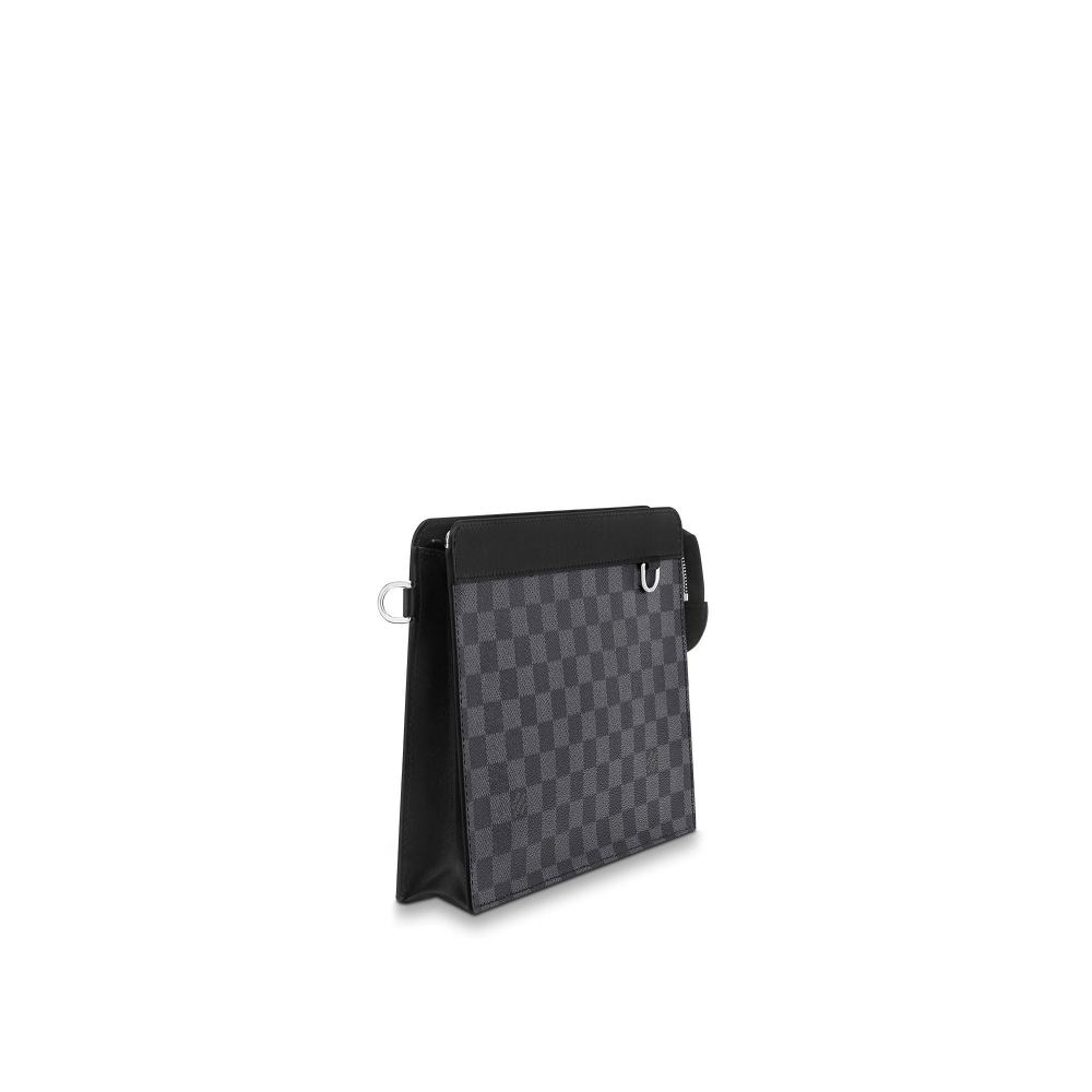 Standing Pouch Damier Graphite Canvas N64612