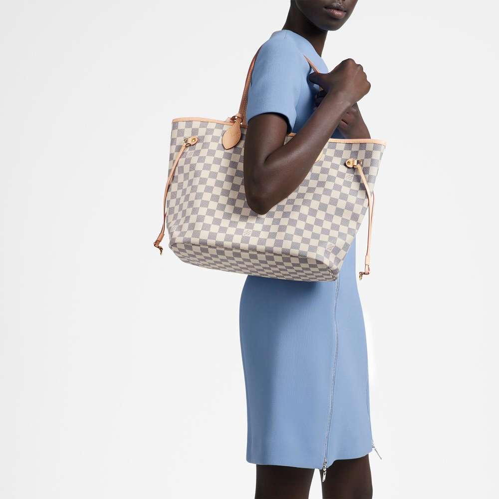Neverfull MM Damier Azur Canvas N41605