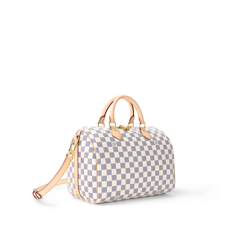 Speedy Bandoulière 30 Damier Azur Canvas N41373