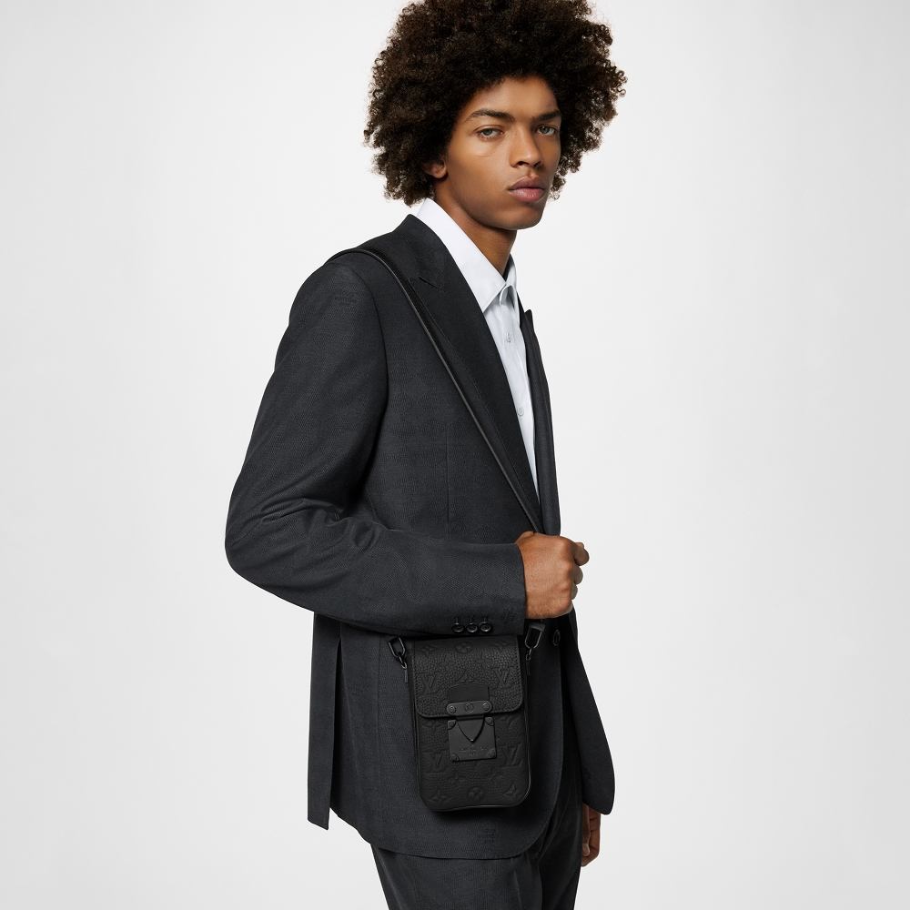S-Lock Vertical wearable wallet Taurillon Monogram M81524