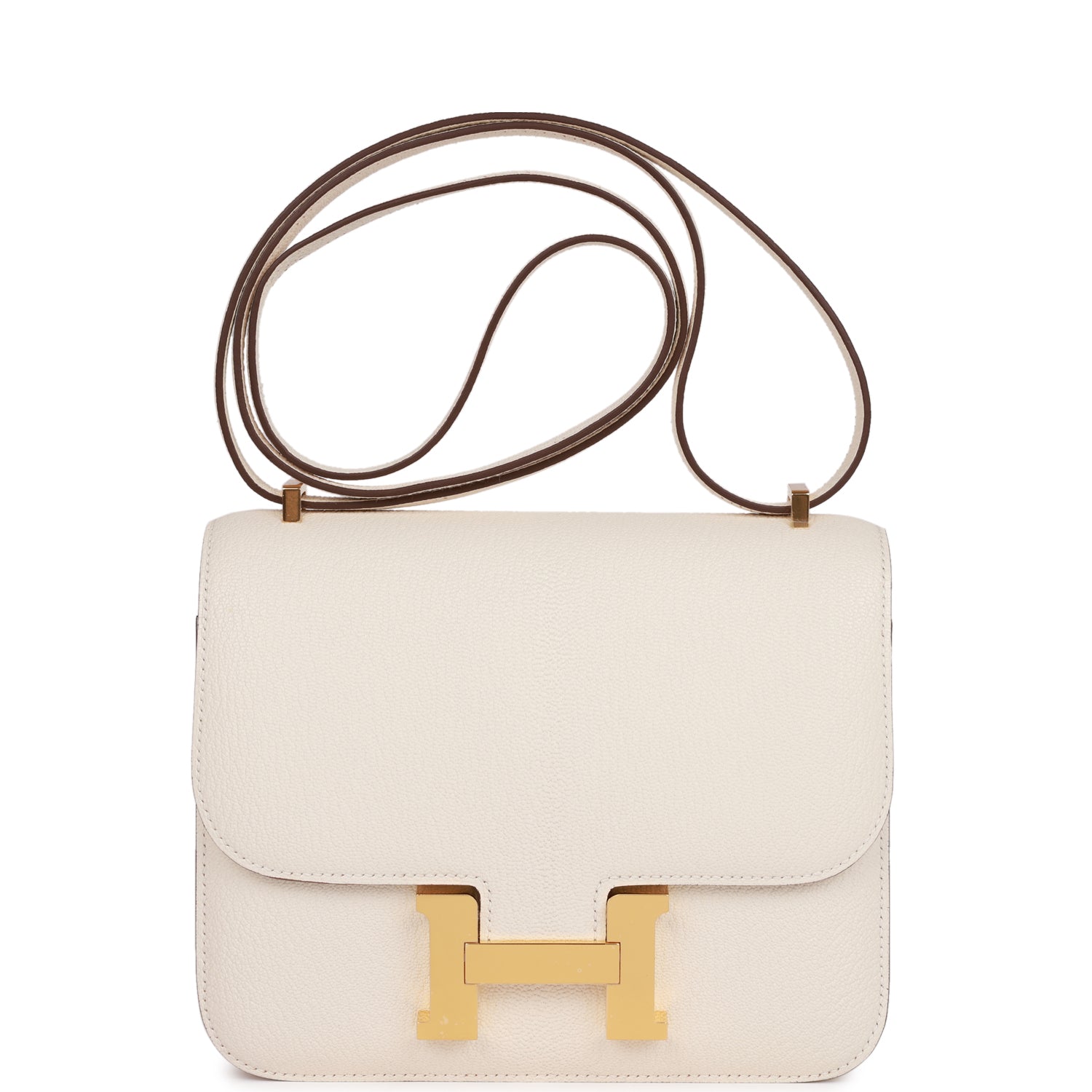Hermes Constance 18 Nata Chevre Mysore Gold Hardware 1380924
