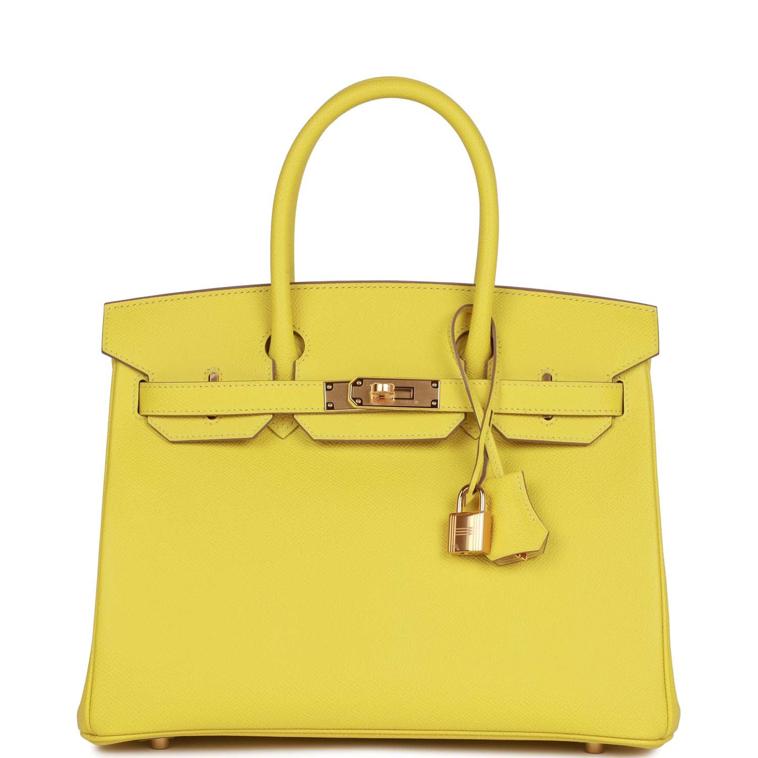 Hermes Birkin 30 Lime Epsom Gold Hardware 1271089