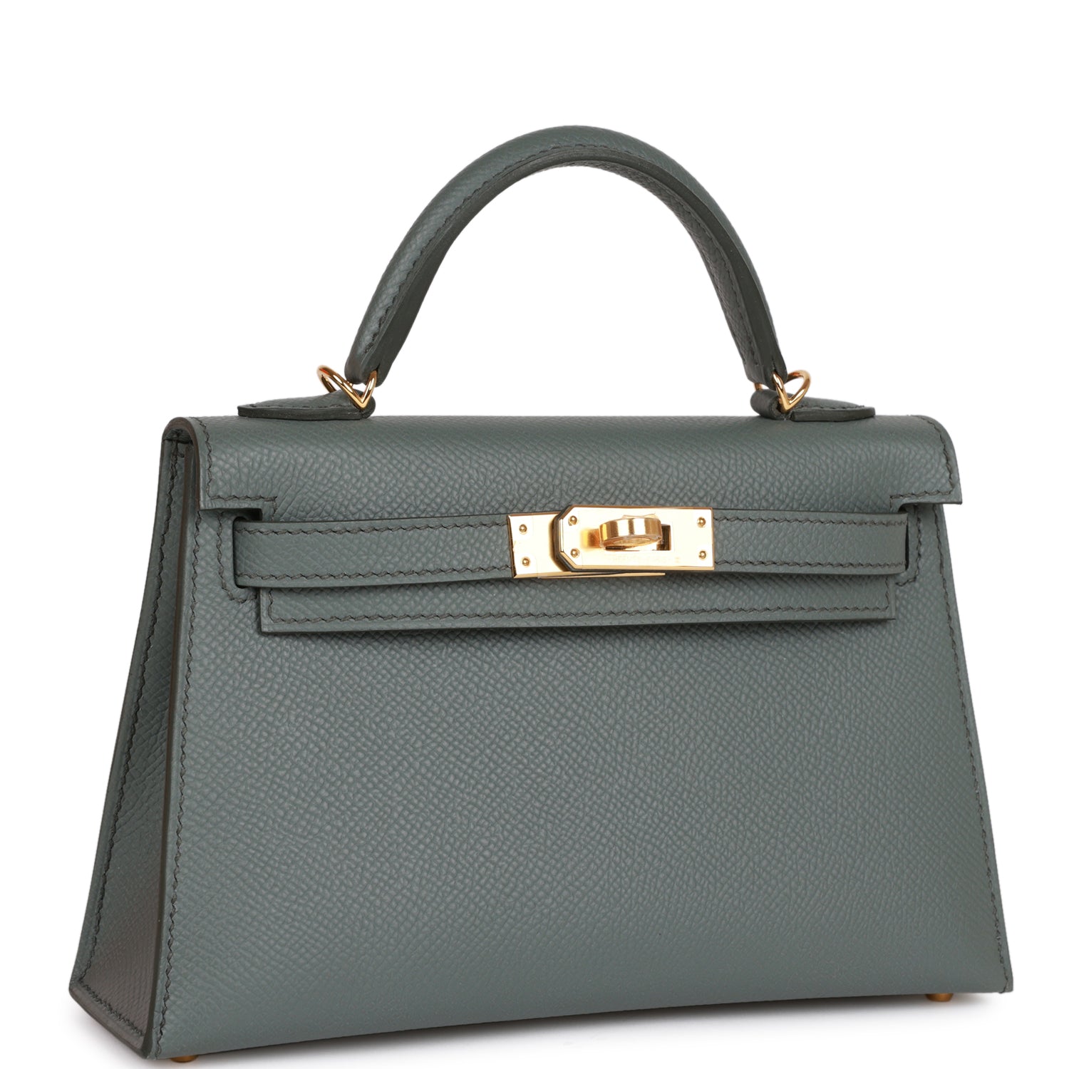 Hermes Kelly Sellier 20 Vert Amande Epsom Gold Hardware 410351
