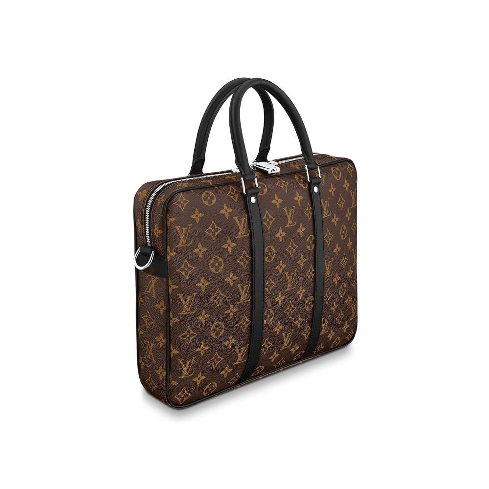 Porte-Documents Voyage PM Monogram Macassar Canvas M52005