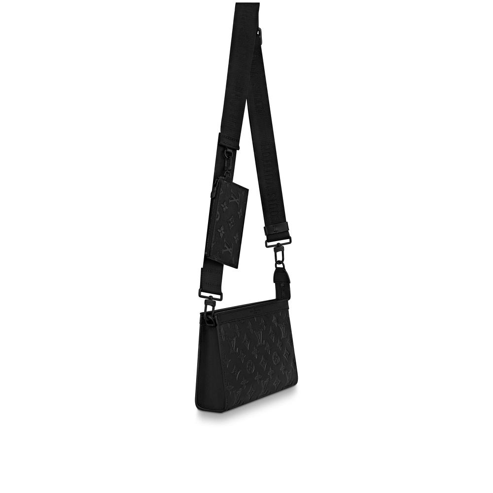 Gaston Wearable Wallet Monogram Shadow Leather M81115