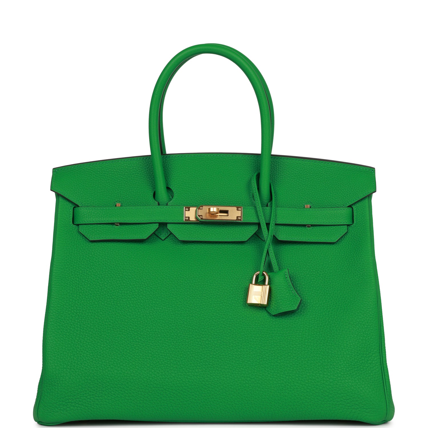 Hermes Birkin 35 Bamboo Togo Gold Hardware 38061