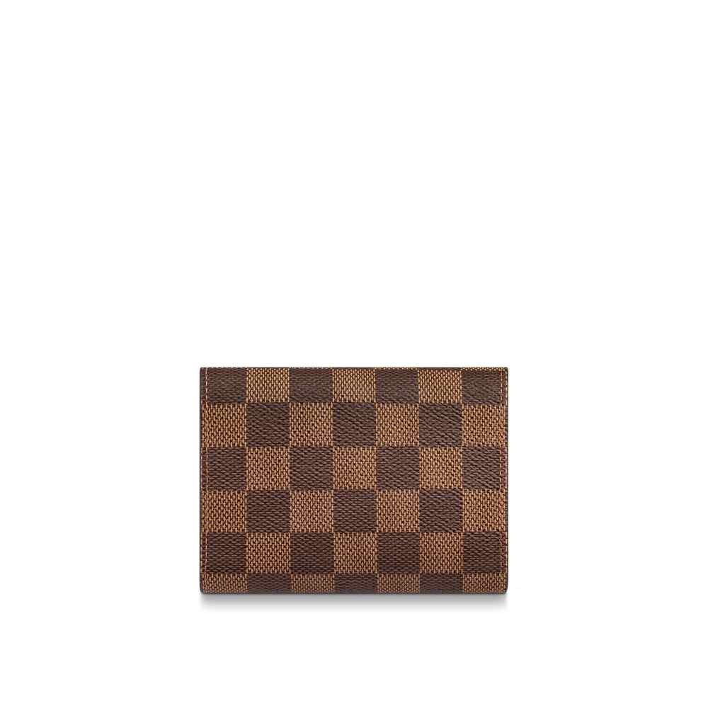 Victorine Wallet Damier Ebène Canvas N41659