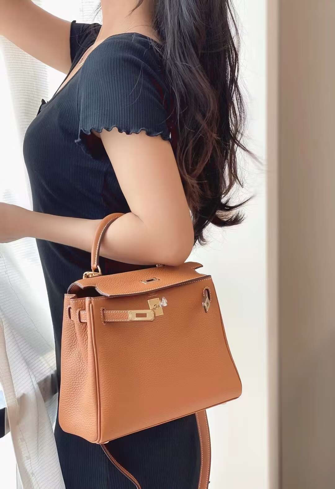 Hermes Kelly Retourne 25 Gold Togo Gold Hardware 1029212
