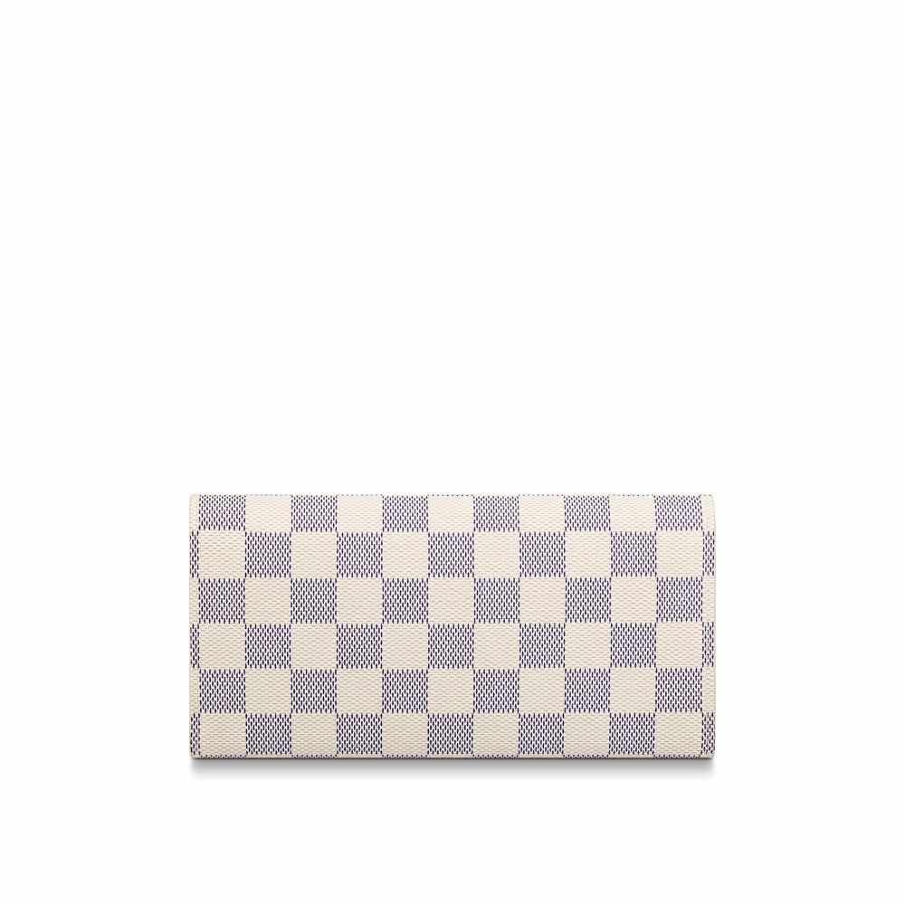 Emilie Wallet Damier Azur Canvas N41625