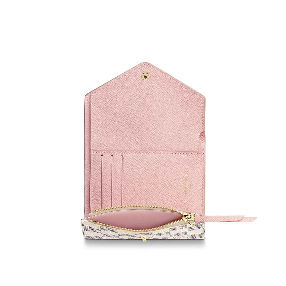 VICTORINE WALLET Damier Azur Canvas N64022