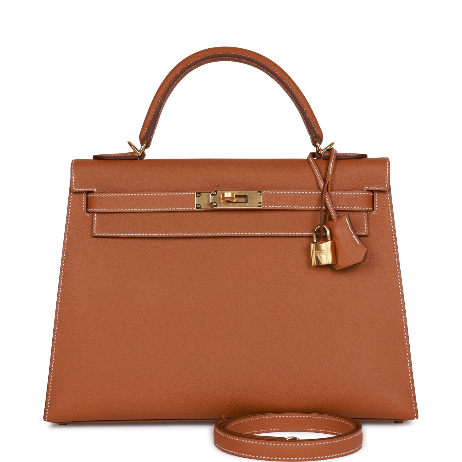 Hermes Kelly Sellier 28 Gold Epsom Gold Hardware 138858