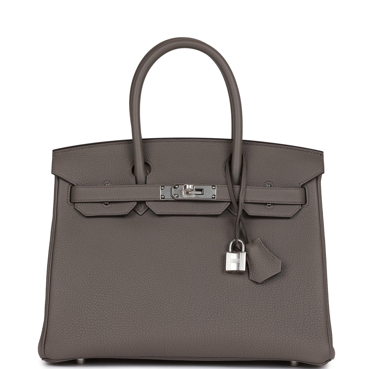 Hermes Birkin 30 Etain Togo Palladium Hardware 1406990