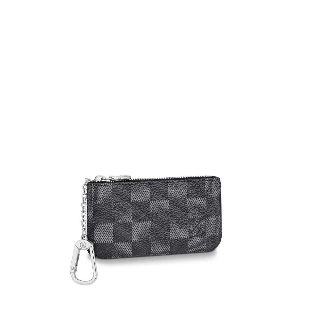 Pochette Cle Damier Graphite Canvas N60155