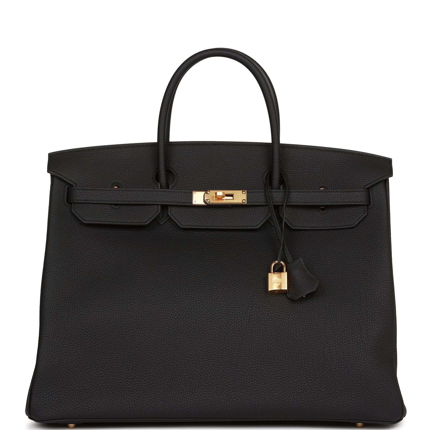 Hermes Birkin 40 Black Togo Gold Hardware 43067489