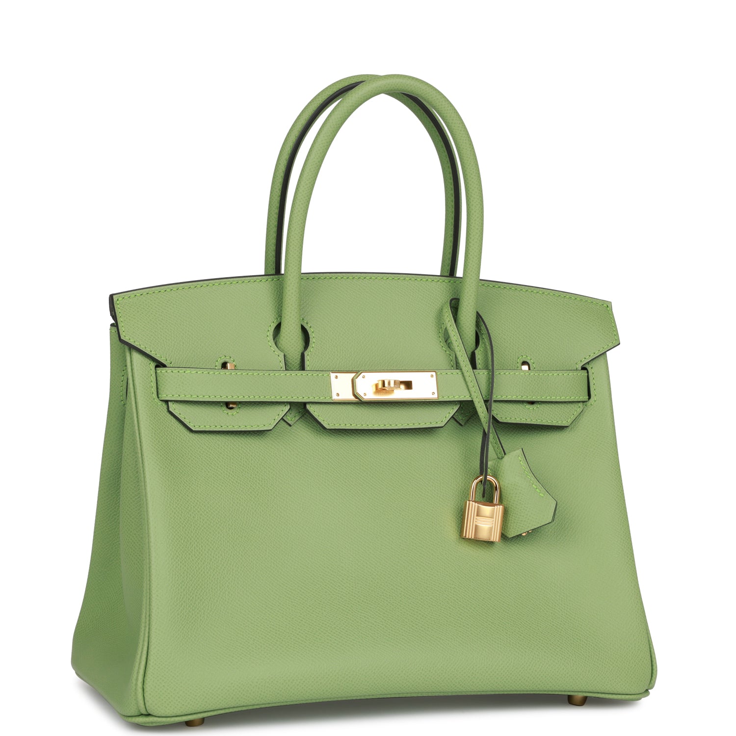 Hermes Birkin 30 Vert Criquet Epsom Gold Hardware 1416692