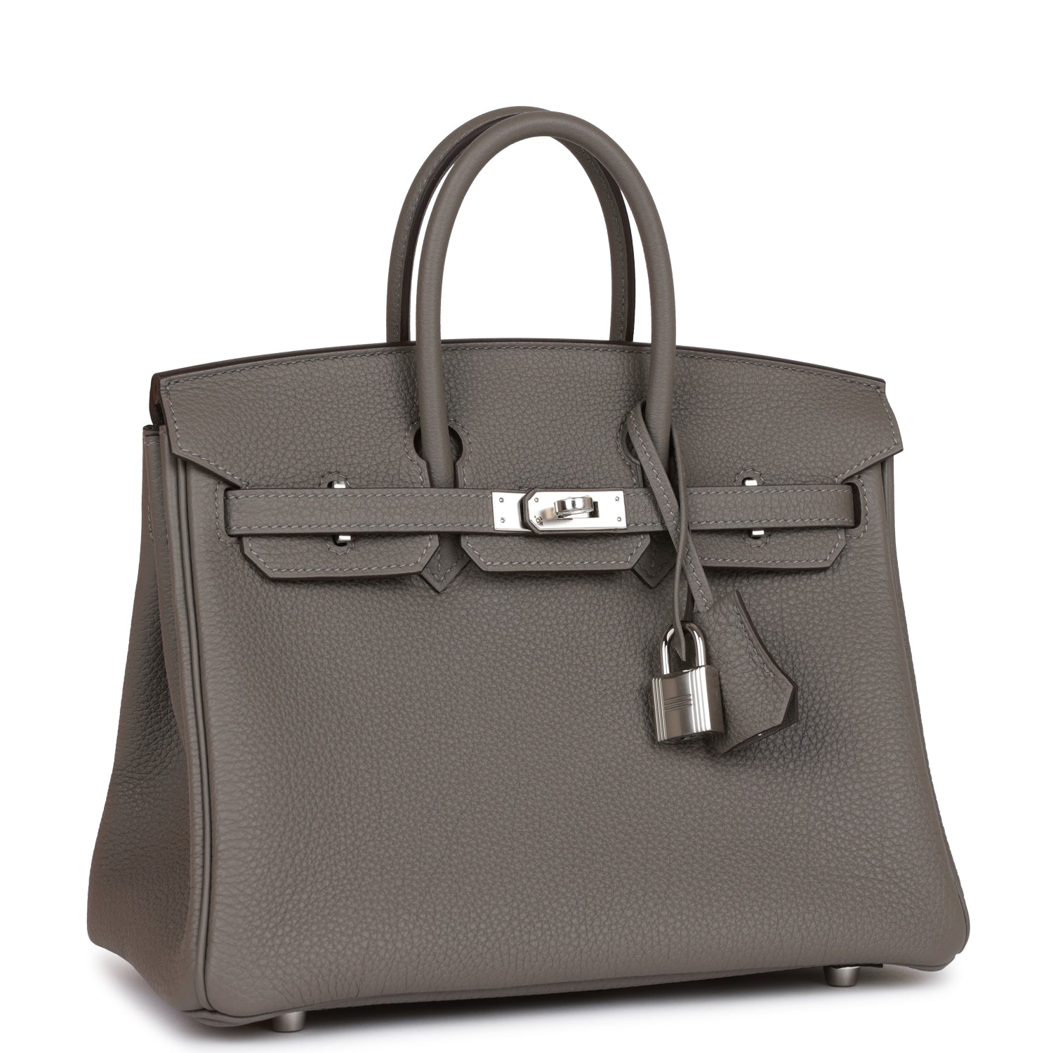 Hermes Birkin 25 Gris Meyer Togo Palladium Hardware 1406990
